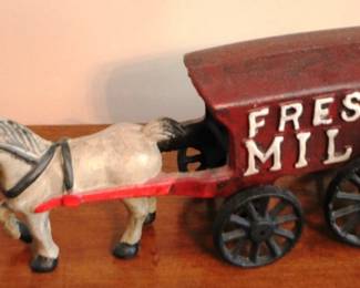 139 - Cast Iron Bank - 4" x 11"
