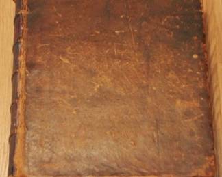 146 - Antique Bible (Dated 1811) - 11" x 9"
