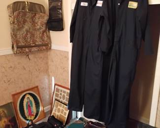 Quality vintage vintage workman coveralls Aurora organic dairy. White satin sugar and plain