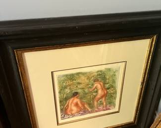 Renoir engravings (set of 4)