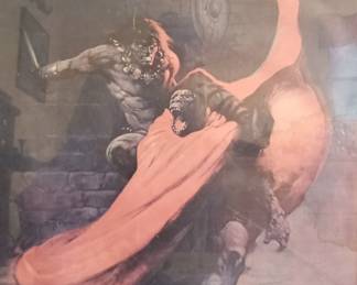 “Conan Man-Ape” by Frank Frazetta
