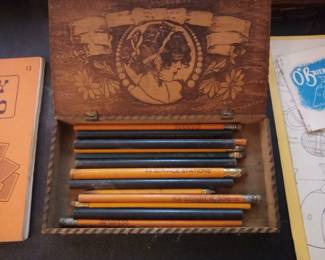 Vintage pencils and advertising pencils are VERY collectible and they are EASY TO SHIP!!!