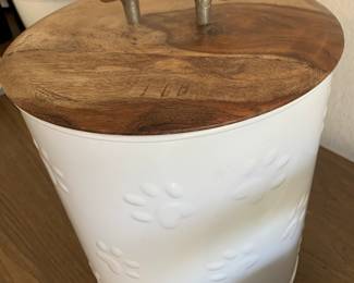 large dog treat container