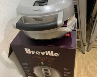 new!  Crispy Crust stone pizza oven