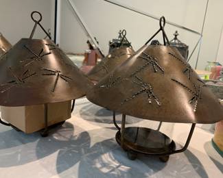 outdoor lanterns - there are 4