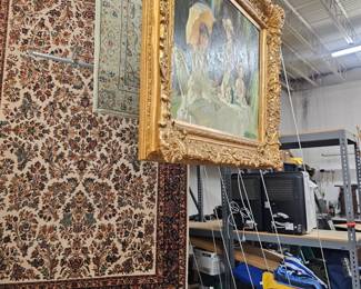 $250 picture, $250 rug