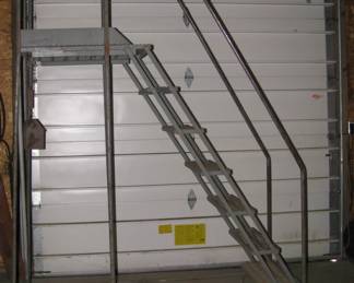 Aisle ladder also Builders Square
