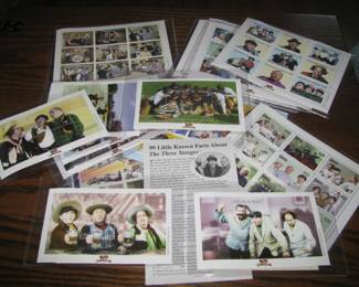 3 Stooges international stamps