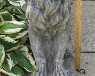 Cement lions