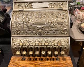 Ole store Brass cash register