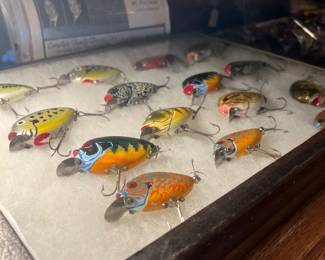 Hand painted fishing lures