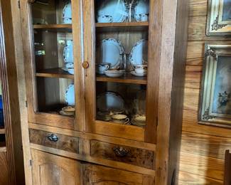 1900’s glass door cabinet