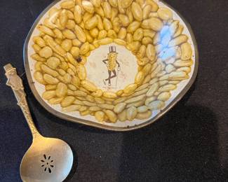 Me peanut bowl and spoon