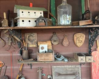 Outside of antique shop