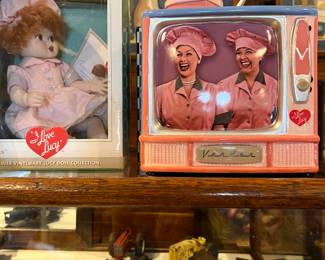 Lucy TV cookie jar
I love Lucy baby doll