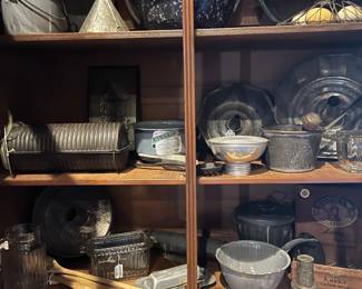 Granite ware
Metal Funnels
Biscuit cutters
Cake pans etc