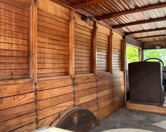 Inside wood interior