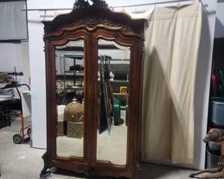 Antique French Louis XV wardrobe
