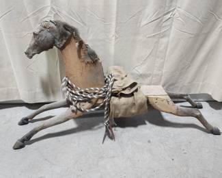 Antique Wood Horse