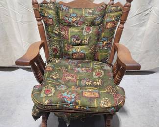Early American Gliding Chair