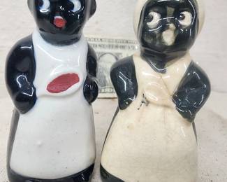 Black Americana salt & pepper