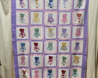 Sunbonnet Sue quilt