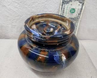 Antique English tobacco humidor