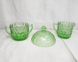 Uranium glass