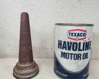 Oil can & spout