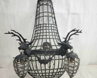 Antique French Louis XVI style chandelier sconce