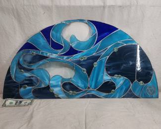 Art glass window