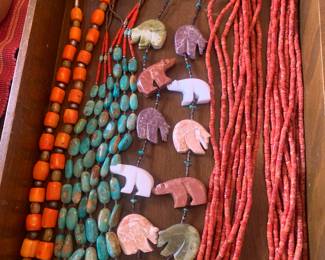 Native American Jewelry and Huge amount of Costume Jewelry