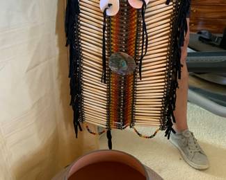 Modern Ceremonial beaded vest