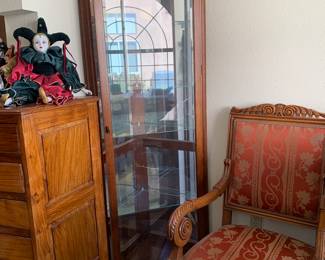 Corner Curio Cabinet