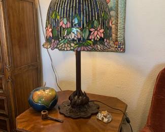 Tiffany style lamp