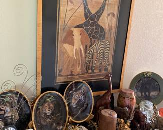 African animal home decorations