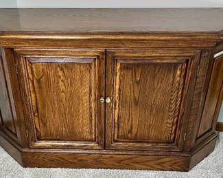 Contant Ball Furniture Makers Vintage Dixie Serving Cabinet Bar