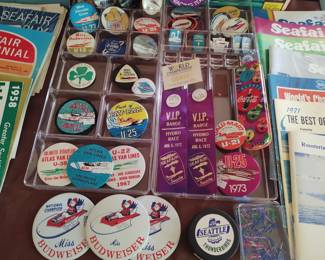 Vintage Seafair Hydroplane memorabilia