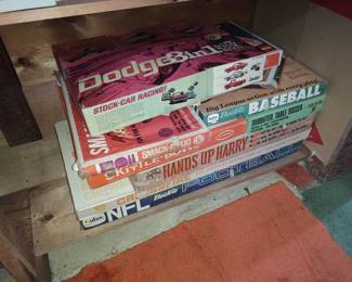 Vintage 1960/70s  games and models