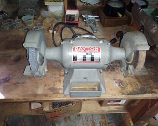 Dayton bench grinder in excellent condition