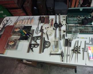 Lots of Machinist measuring equipment