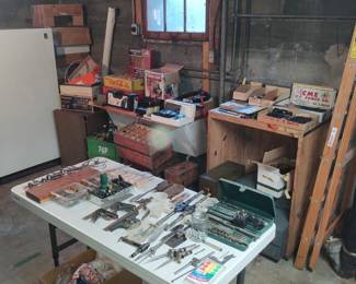 Basement tool shop