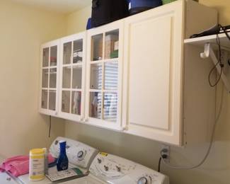Laundry room cabinets