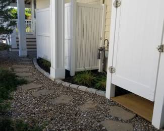 Vinyl utility surround