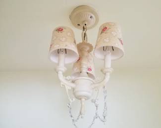Shabby chic chandelier