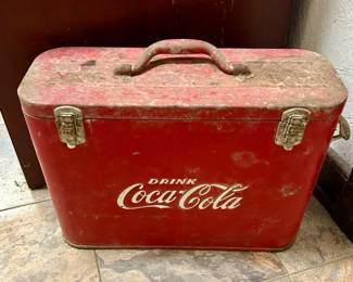 Vintage Coca-Cola Airline Cooler