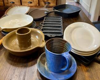 Cast Iron and Stone Cookware