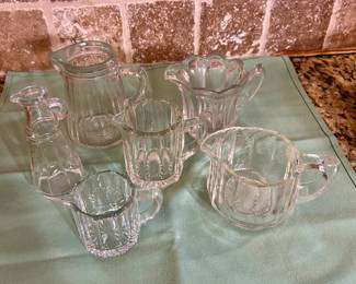 Glass Creamers