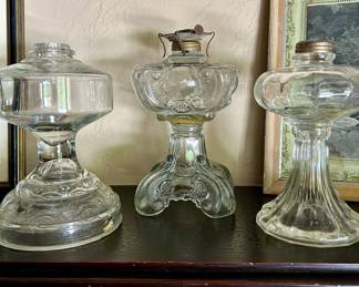 Vintage Oil Lamps