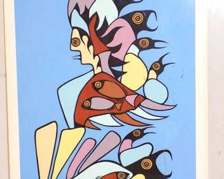 JOHN LAFORD - SQUIRREL DRUM DANCER SCREEN PRINT